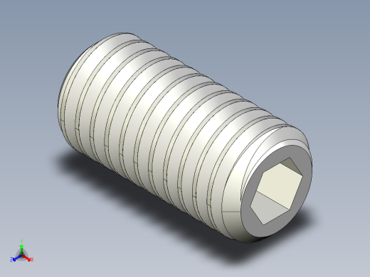 DIN 913-ISO 4026 固定螺钉-M5 L=10.STEP