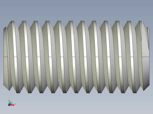 DIN 913-ISO 4026 固定螺钉-M5 L=10.STEP前视缩略图