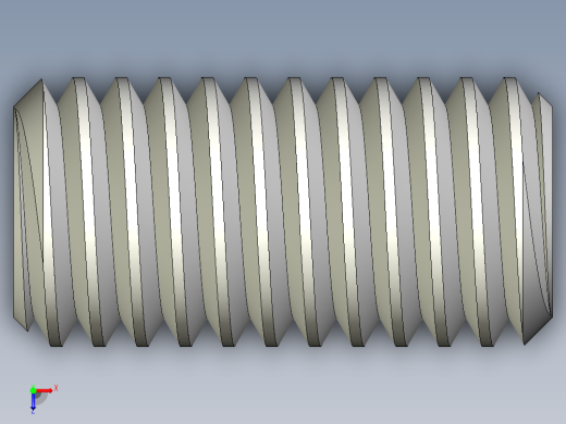 DIN 913-ISO 4026 固定螺钉-M5 L=10.STEP俯视缩略图