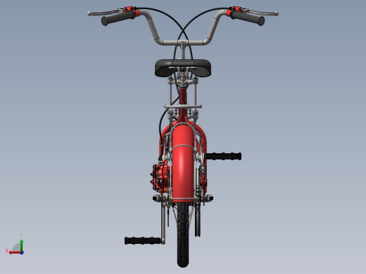 56---儿童单车（小型）sw2010三维图纸模型设计图纸后视缩略图