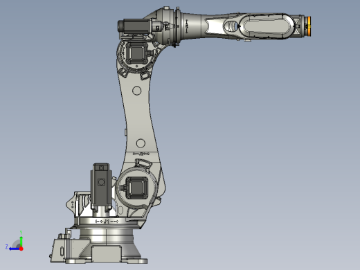 埃斯顿ER220B-2650 六轴工业机器人三维模型资料右视缩略图