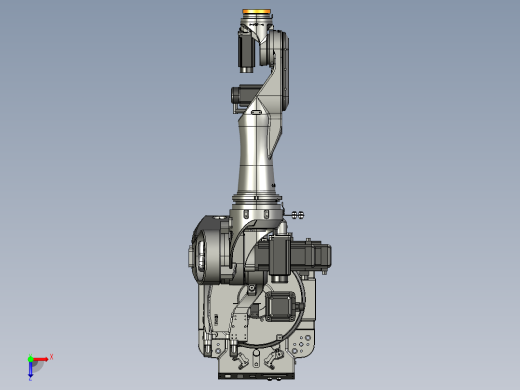埃斯顿ER220B-2650 六轴工业机器人三维模型资料俯视缩略图