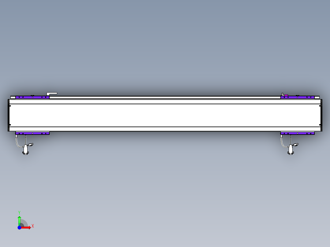 威洛博VL系列3d模型模组2VL17E2Y-S1200前视图
