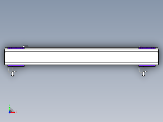 威洛博VL系列3d模型模组2VL17E2Y-S1200前视缩略图