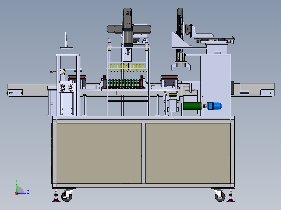 电池检测设备sw17可编辑左视图