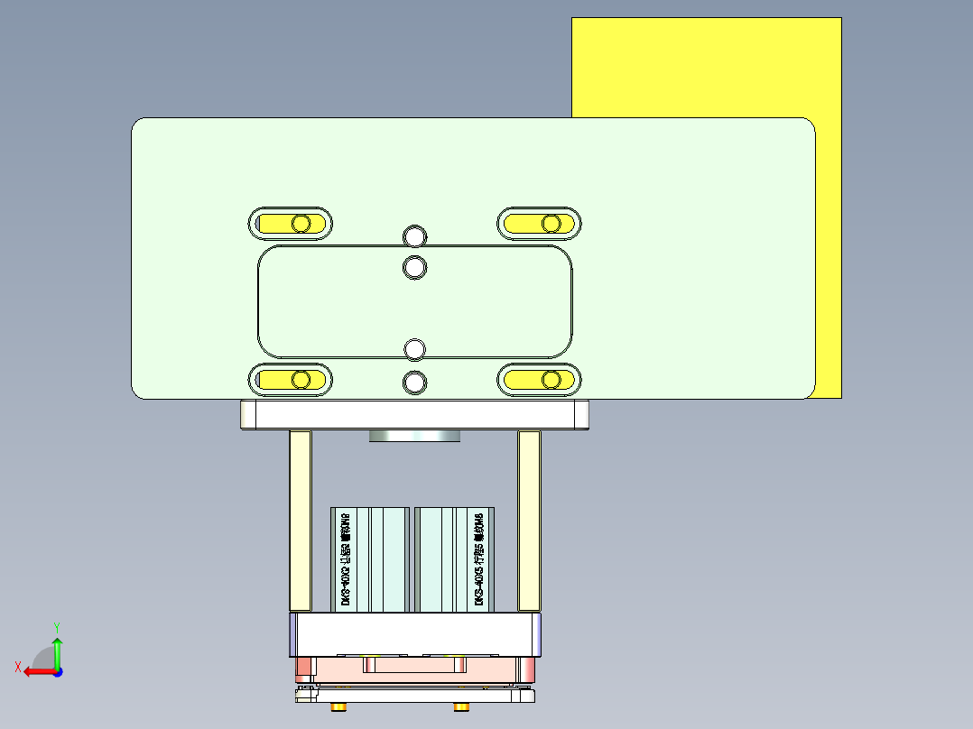 ZX550-笔记本CNC工装夹具三维模型CNC7-0521后视图