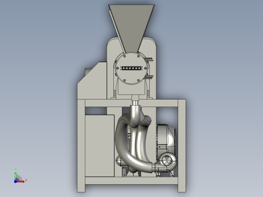 螺杆挤出机前视缩略图