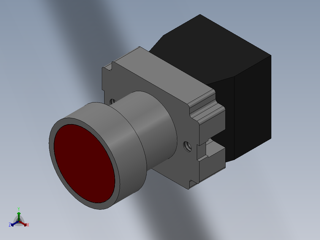 YW1L-MF2E10Q4R正等轴测图