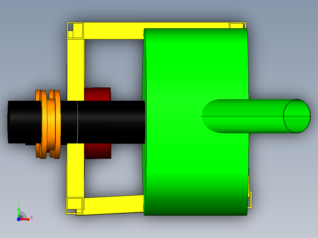 B3003635-蔬菜切割机前视图