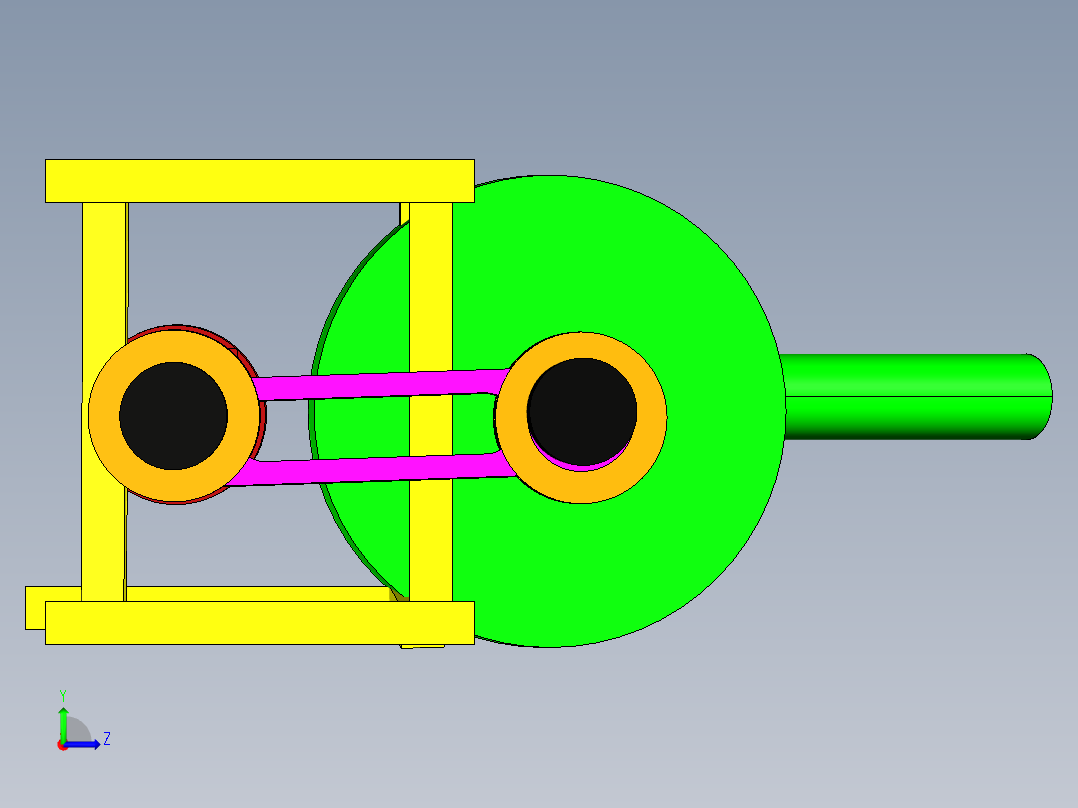B3003635-蔬菜切割机左视图