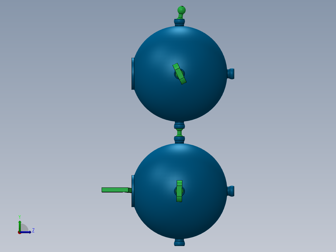 模块化鸟舍夹左视图