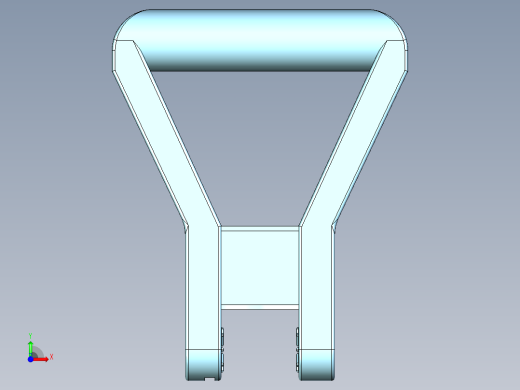 B2004468-CST1000割草机手柄前视缩略图