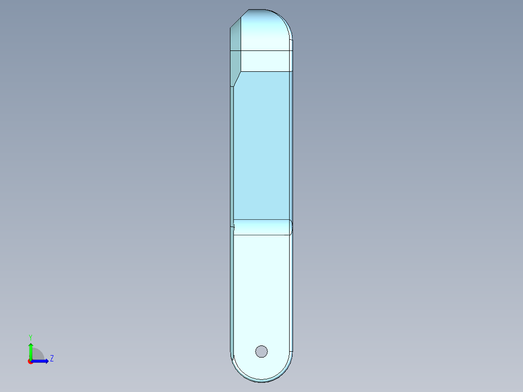 B2004468-CST1000割草机手柄左视图