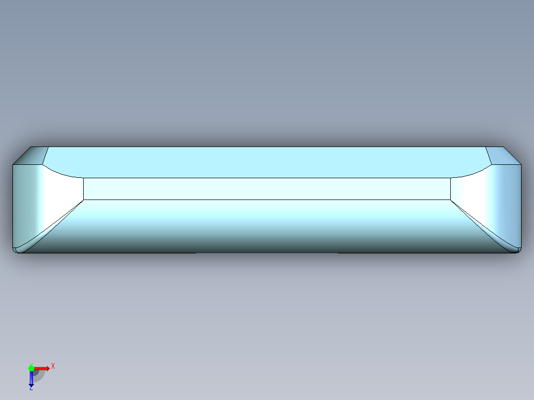 B2004468-CST1000割草机手柄俯视图