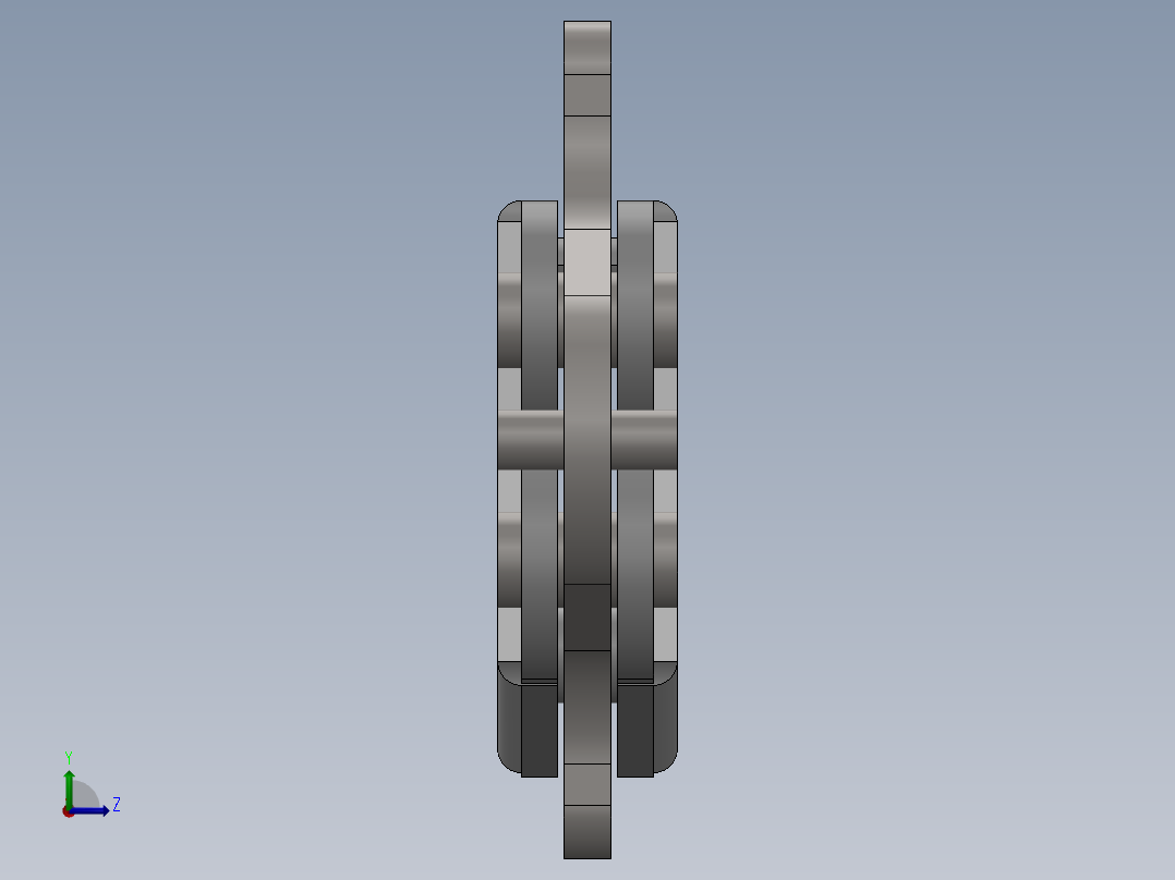 折叠刀、刀 (10)左视图