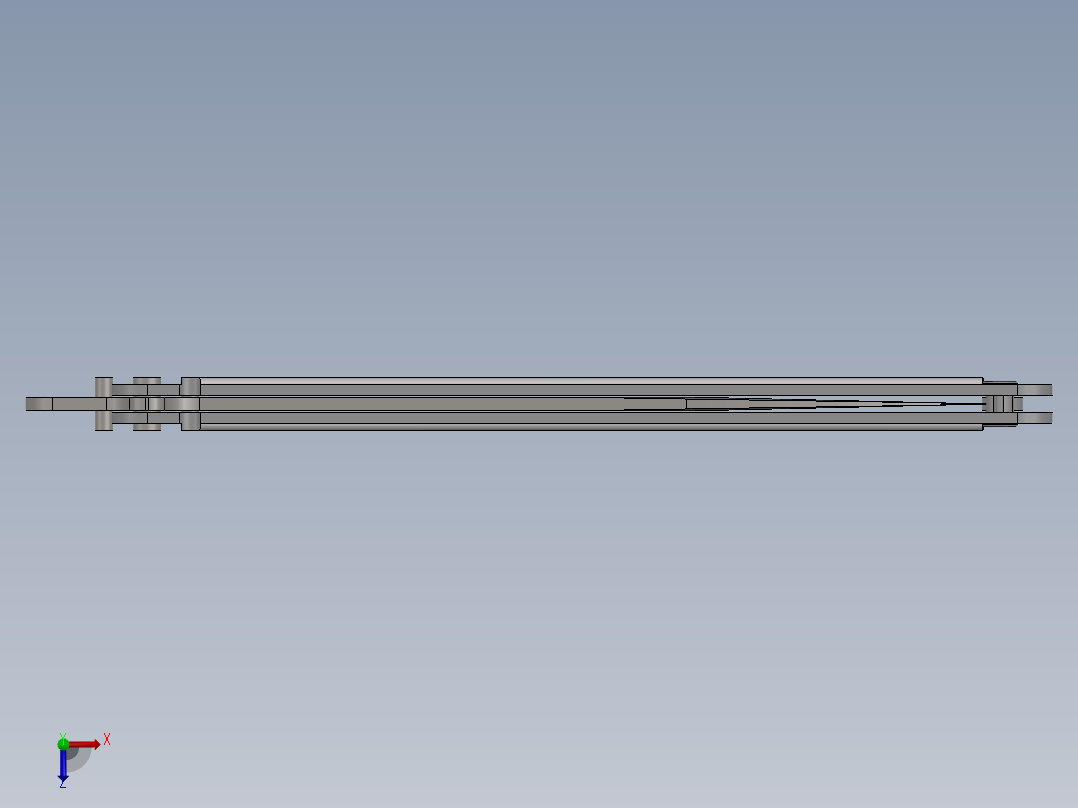 折叠刀、刀 (10)俯视图