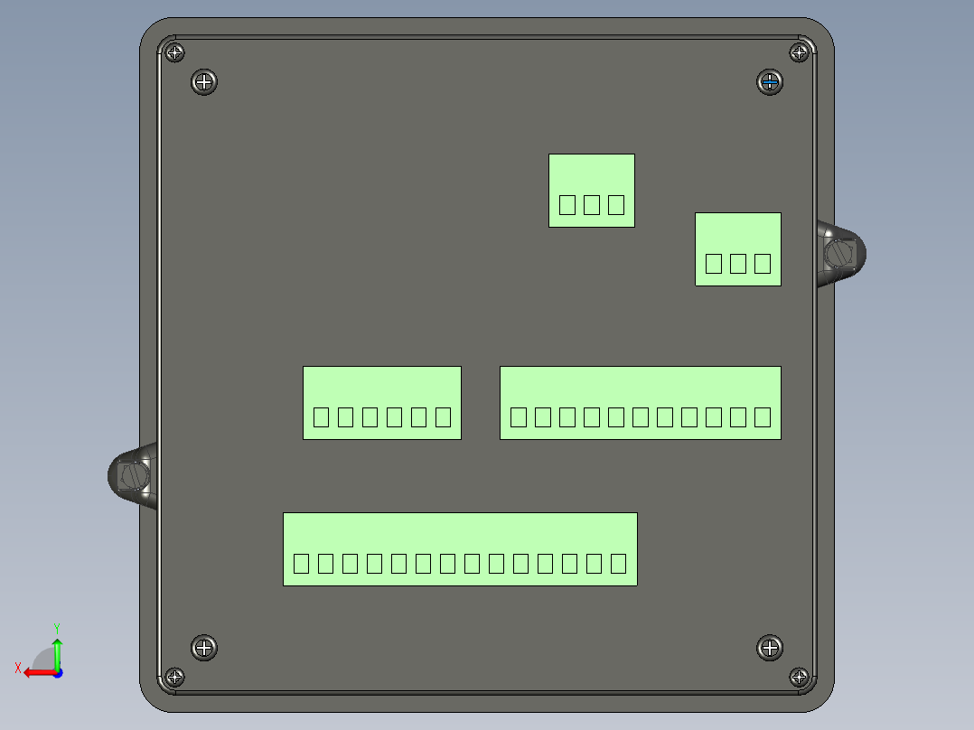 PFC控制器和万用表Weg型号PFW-T12后视图