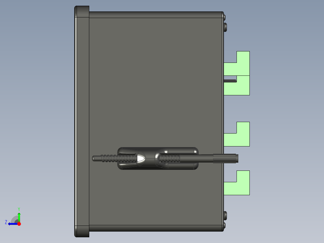 PFC控制器和万用表Weg型号PFW-T12右视图