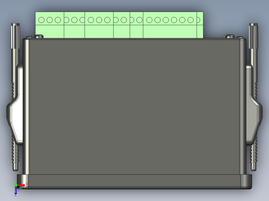 PFC控制器和万用表Weg型号PFW-T12俯视图