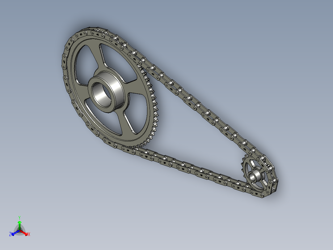 ANSI 2080双节距链轮