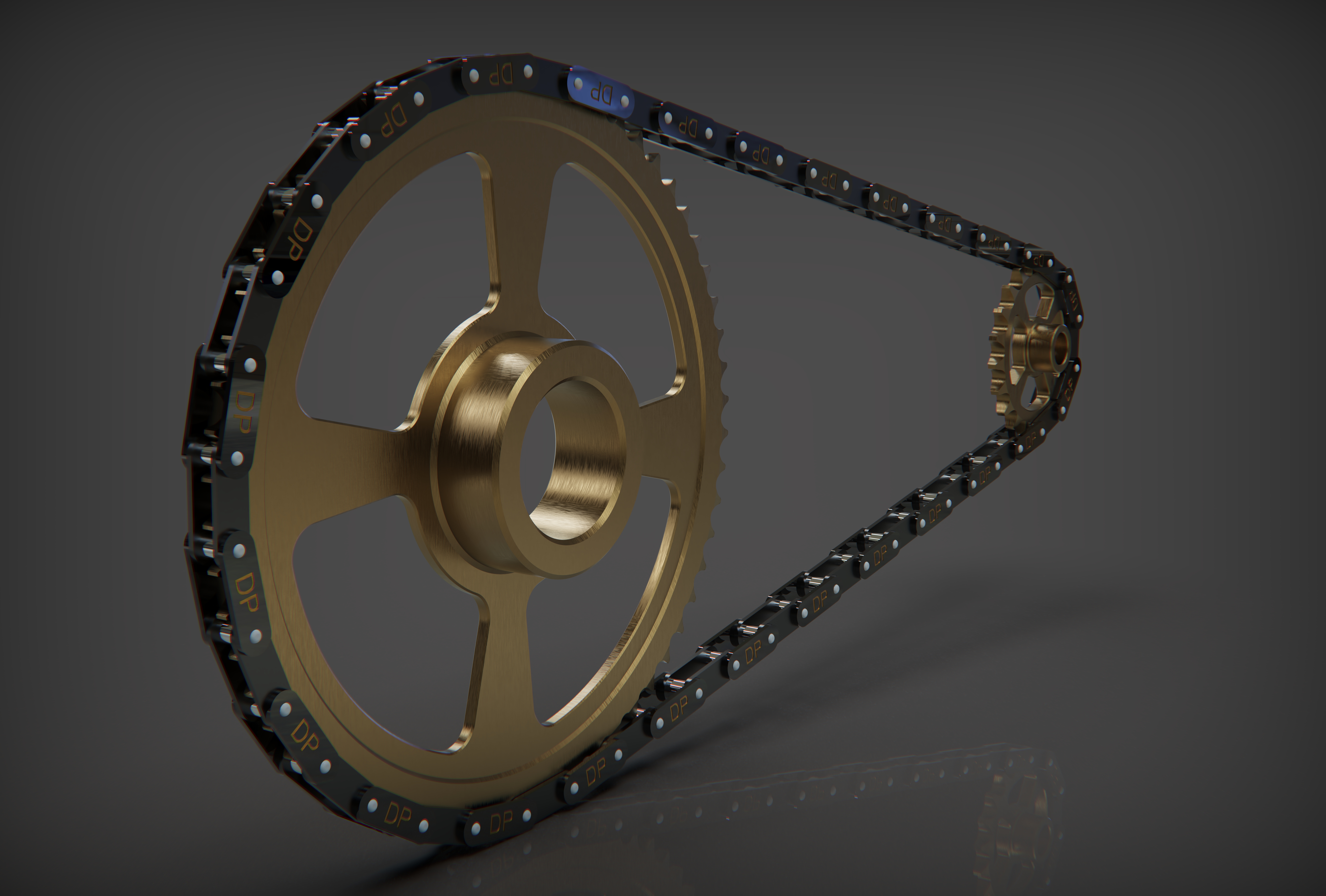 ANSI 2080双节距链轮