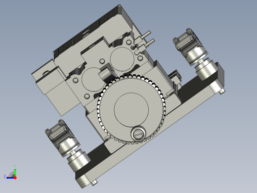 45度切割组合件右视缩略图