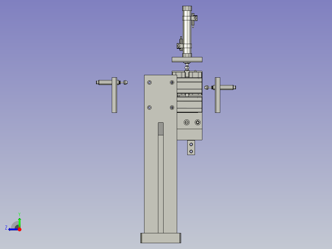 不良品Z轴右视图