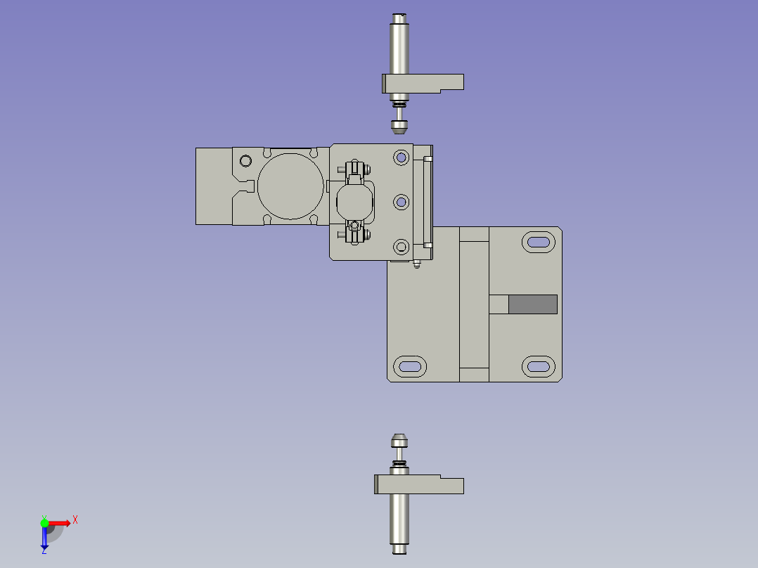 不良品Z轴俯视图