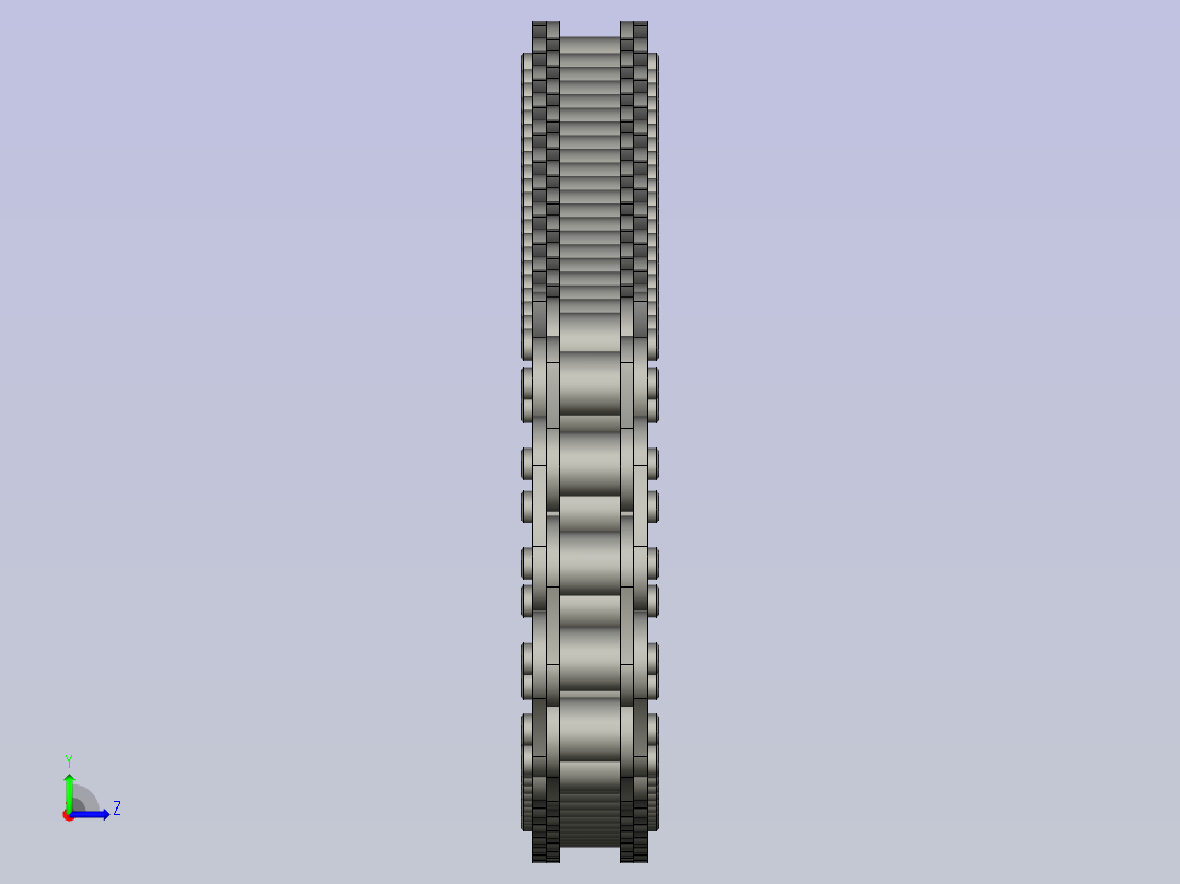 链条10A-20P左视图