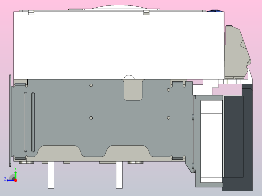 NXA16N_H08-12 4P固定式万能式断路器三维模型202212右视缩略图