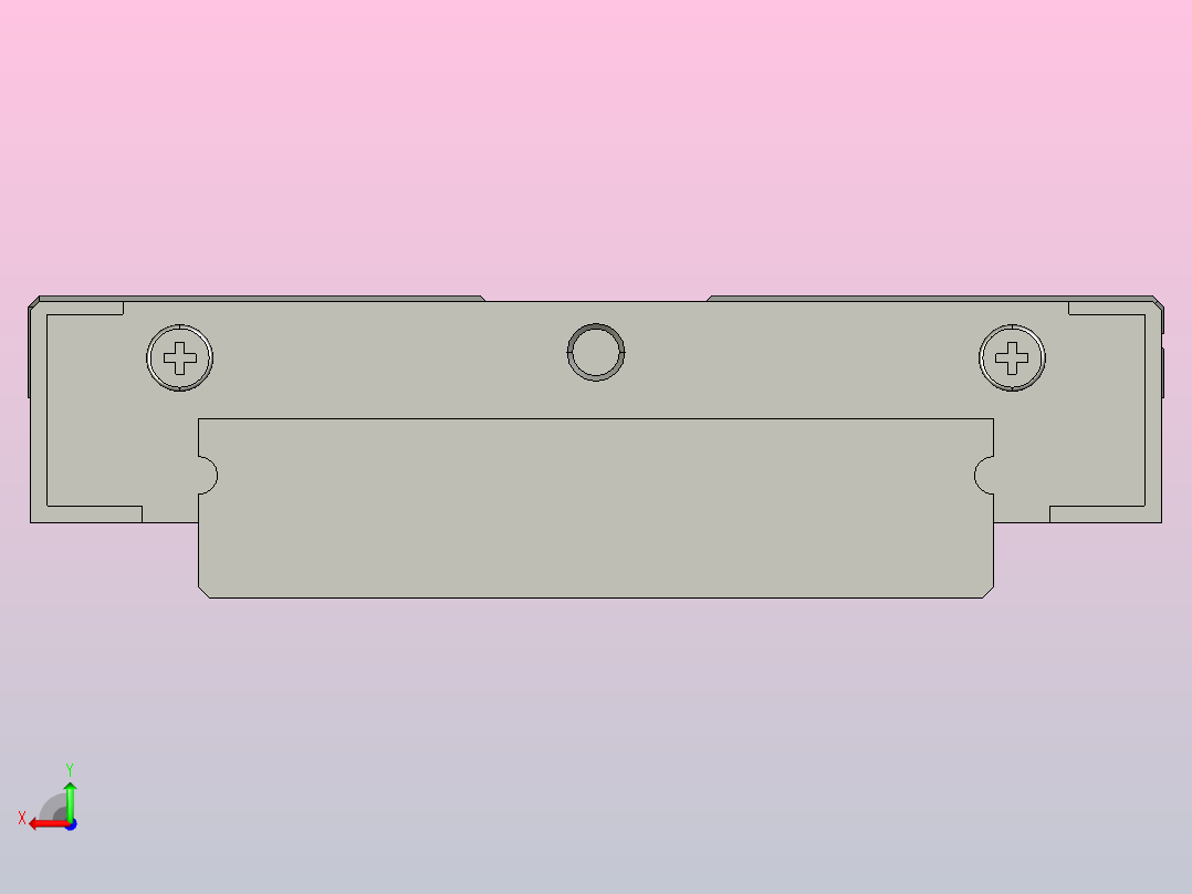 TM15WL微小型加宽型TM-W系列直线导轨后视图