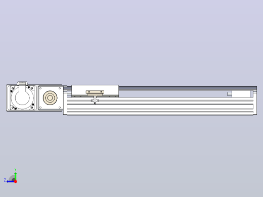 皮带直线轴半封闭可选导轨TPA-HNB-175D-140-L350-ML-Y-P75-N3右视缩略图