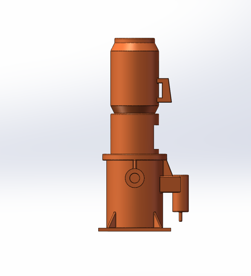 滑油泵设计SW+CAD