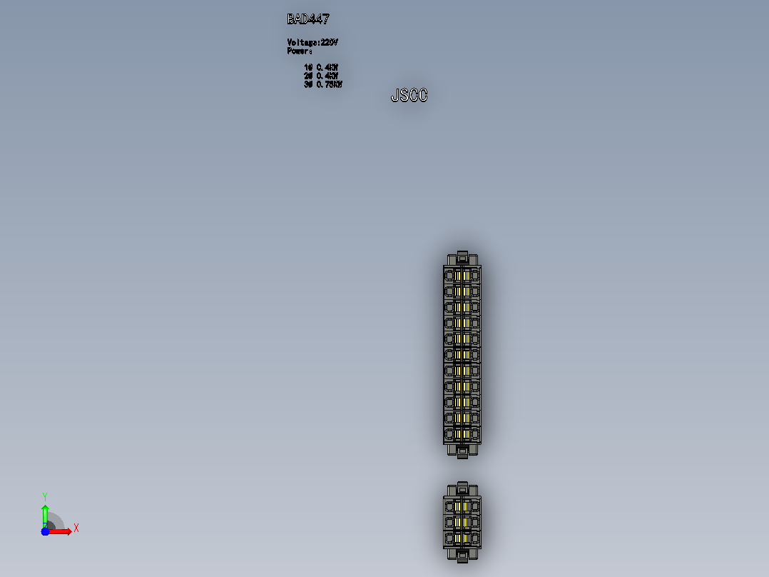 变频器BDA444前视图