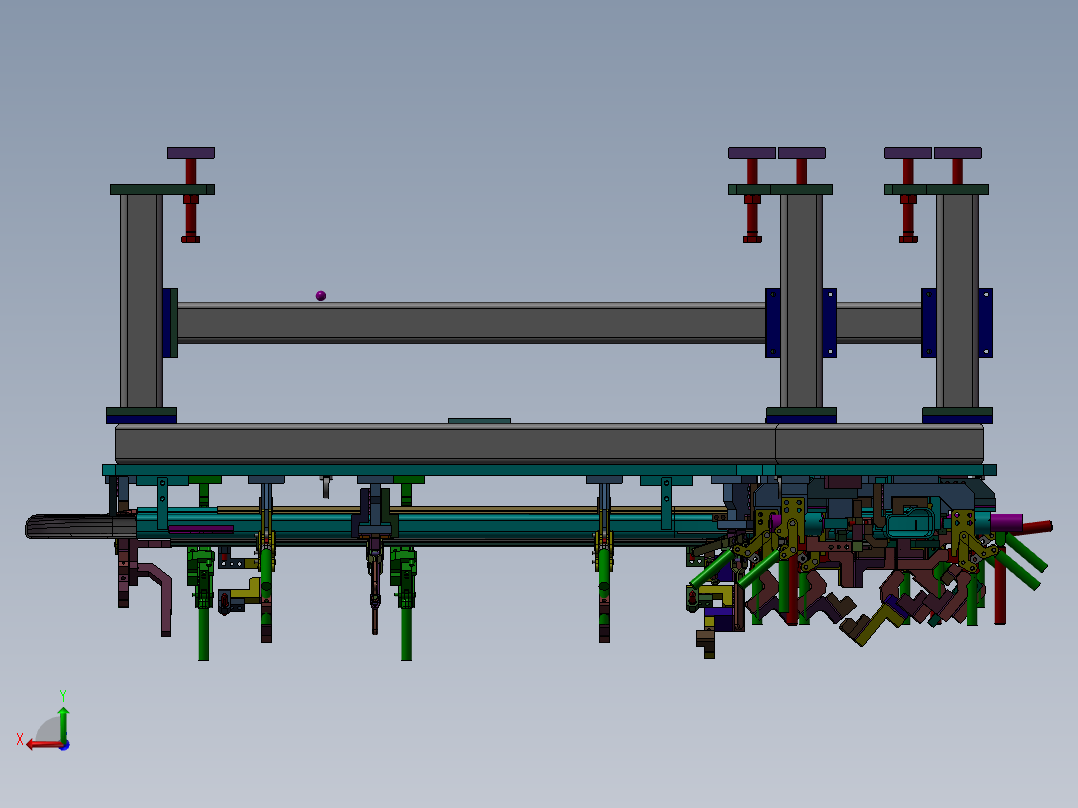 焊接夹具(1)后视图