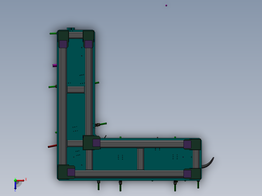 焊接夹具(1)俯视缩略图