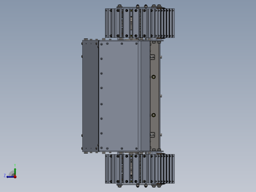 履带车底盘模型sw16可编辑右视缩略图