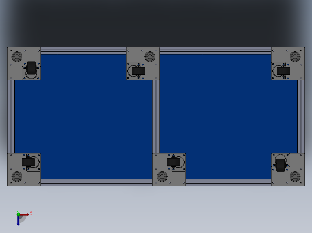 自动贴青稞纸点焊机sw18可编辑俯视图