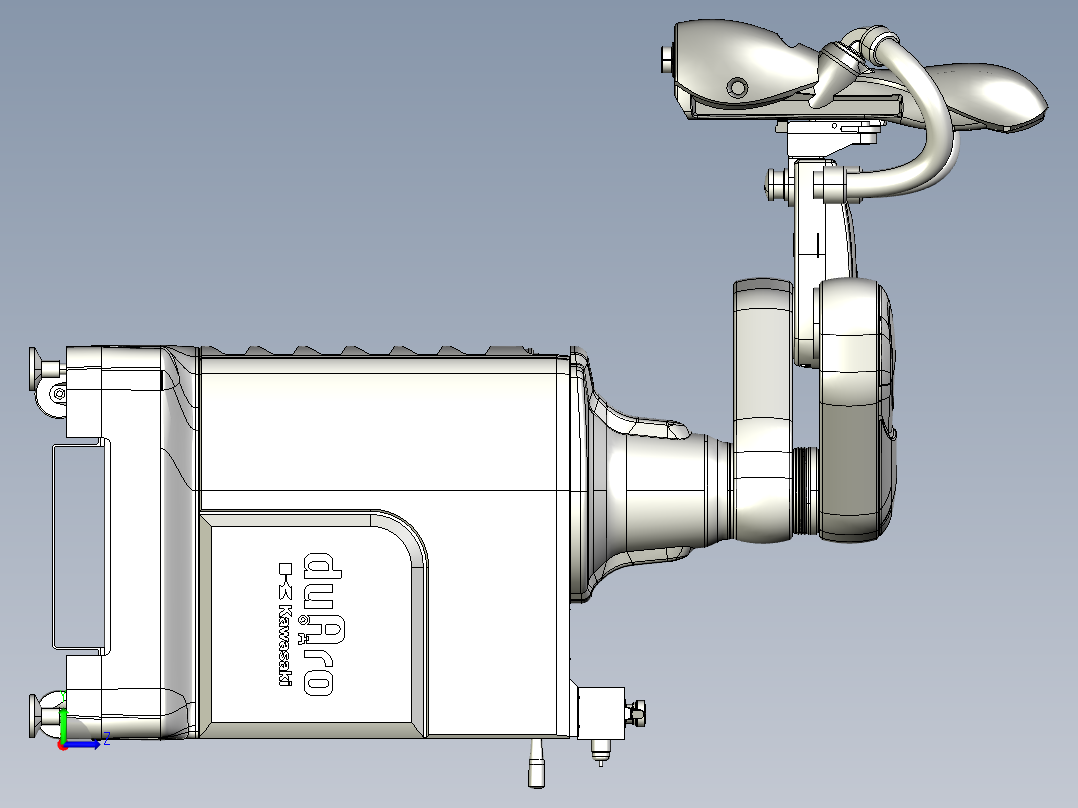 2kg机械臂左视图