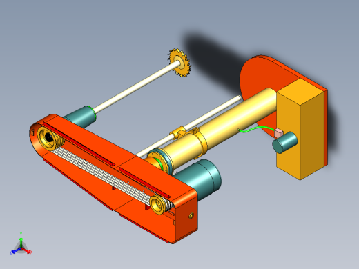 GFJ11高速分散机全套CAD图纸+Stp三维模型