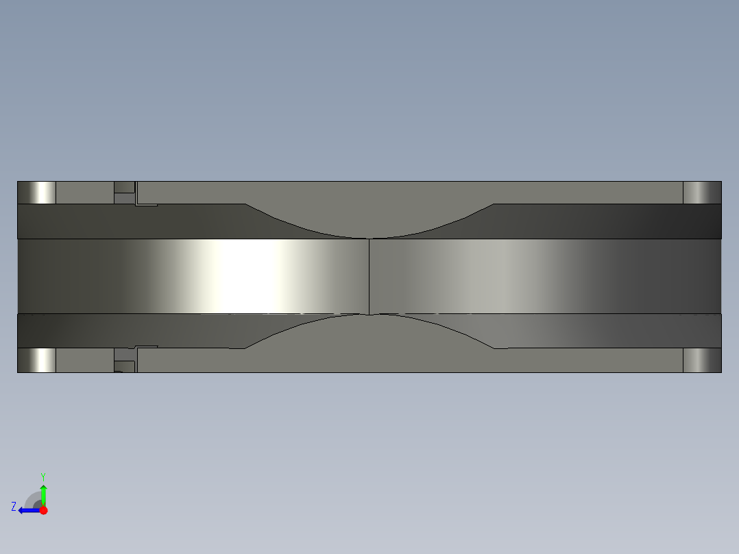 92毫米表壳风扇右视图