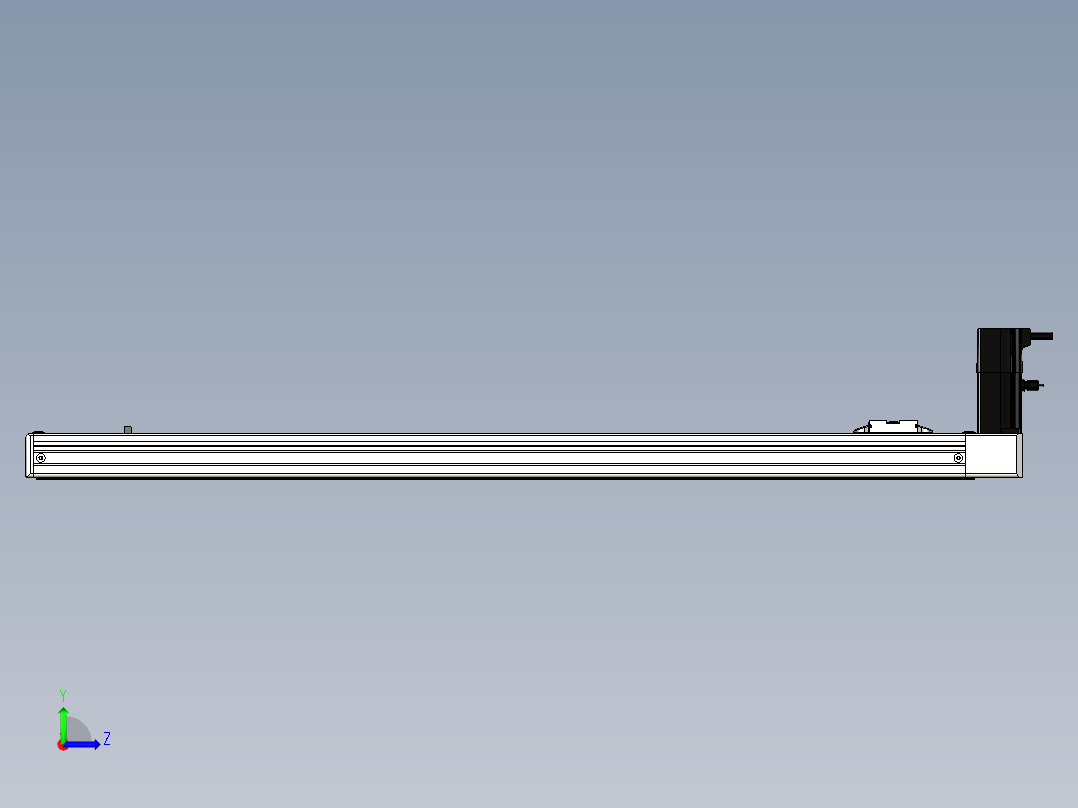 Toyo东佑达直线模组-ETB5-700-BW-M10左视图