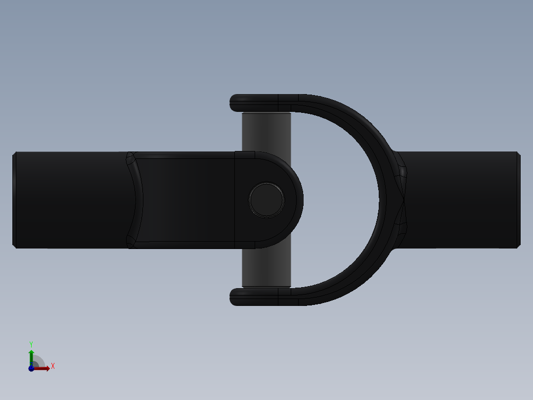 GICL型鼓形齿式联轴器前视图