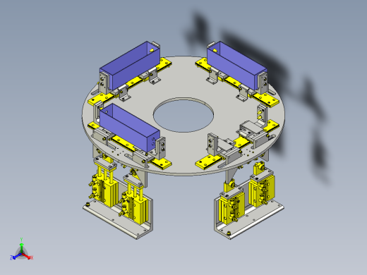 指定位置释放机构