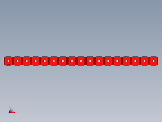 彩色公头100mil（2.54mm）系列-DS1021_red_1x17p_100mil_Type43_rev1.0前视缩略图