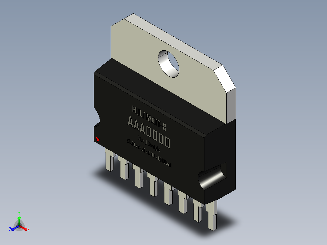 multiwatt-ST 封装-MULTIWATT-8_Max_LStraight_rev1.0.rar主视图
