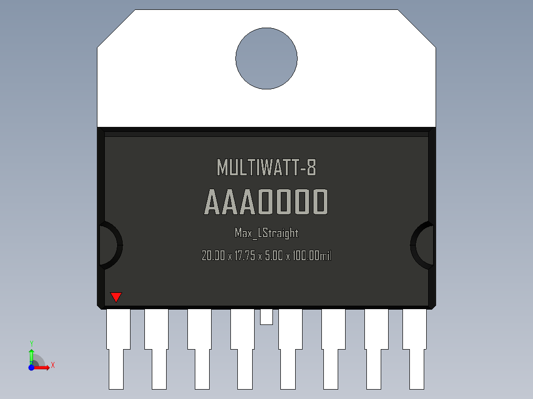 multiwatt-ST 封装-MULTIWATT-8_Max_LStraight_rev1.0.rar前视图