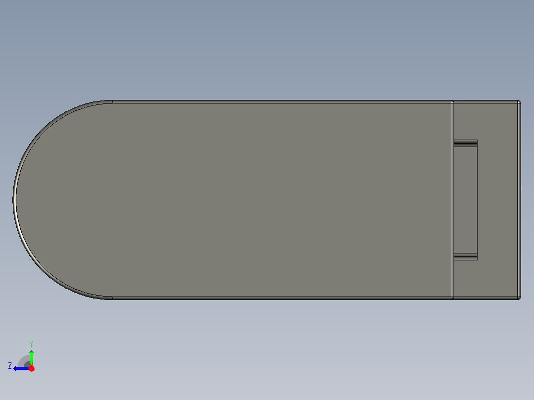 鋅合金鉸鏈SOH-3D多系列多零件图纸模型右视图