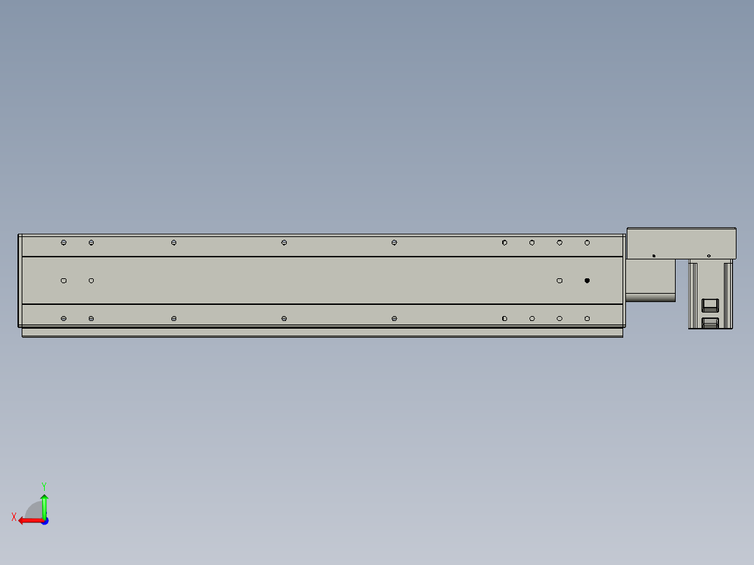 威洛博VBF17-S800-BR后视图