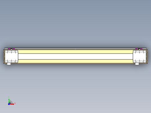 威洛博LC系列3d模型模组2LC17E1Y-S1350前视缩略图